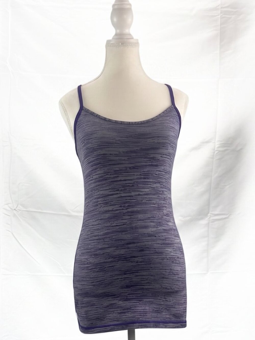 Lululemon Purple Space-Dye Flow Y Tank Top - Size 6